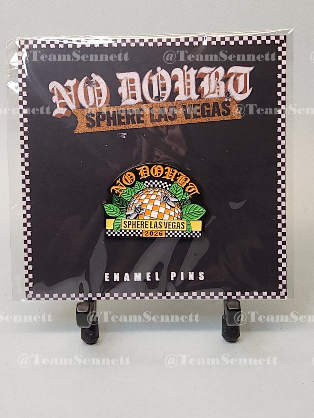 No Doubt Enamel Pin / Sphere with Flies / Sphere Las Vegas Residency 2026